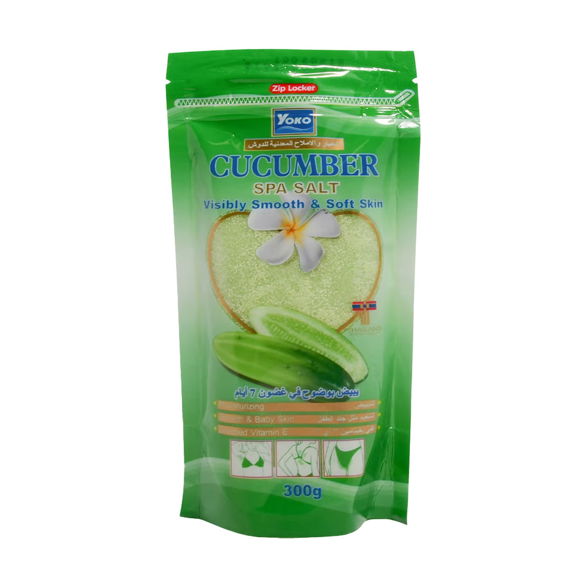 YOKO SPA CUCUMBER SALT-300GM