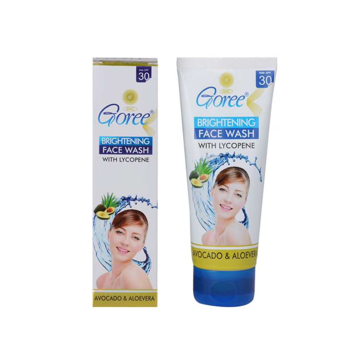 GOREE WHITENING FACE WASH AVOCADO&ALOE-70ML