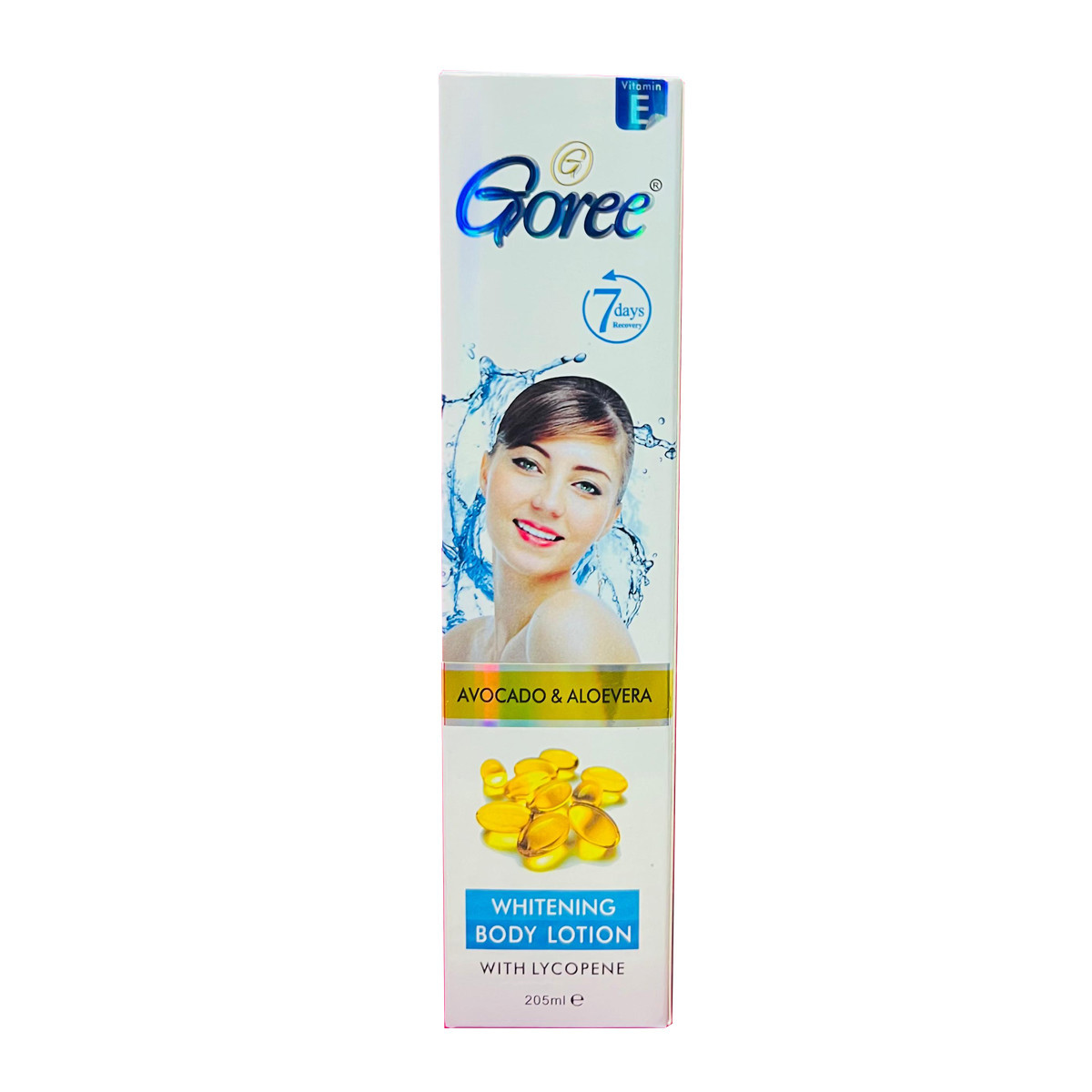 GOREE WHITENING BODY LOTION ACOCADO&ALOE-205ML