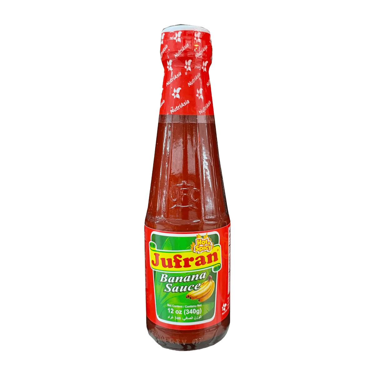 JUFRAN BANANA SAUCE HOT&SPICY-340GM