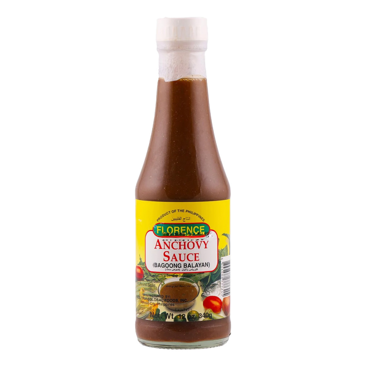 FLORENCE ANCHOVY SAUCE-340GM