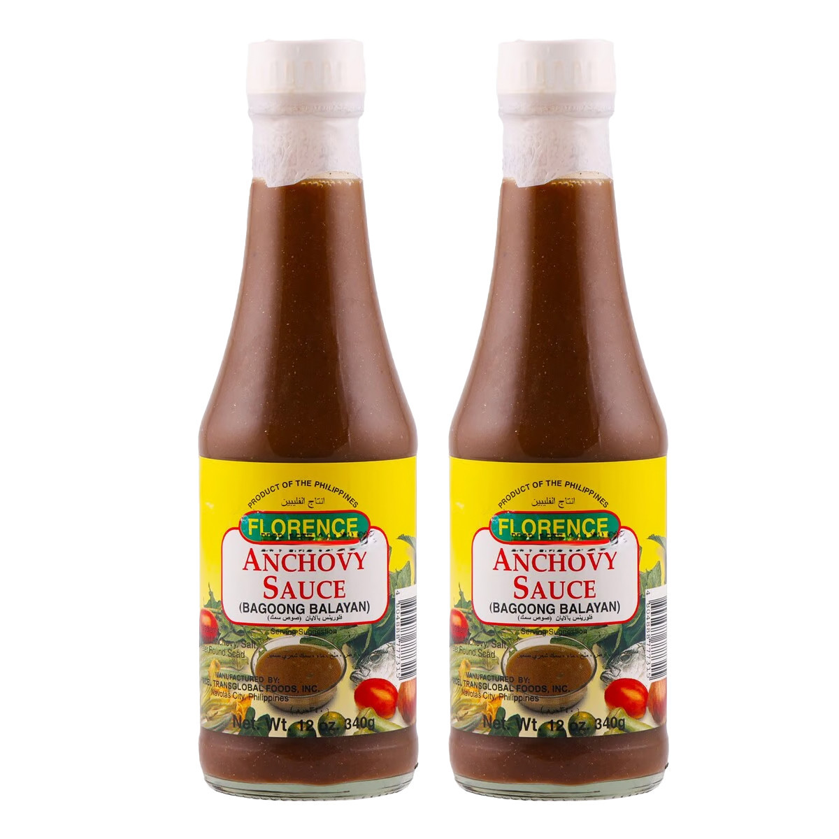 FLORENCE ANCHOVY SAUCE-2x340GM