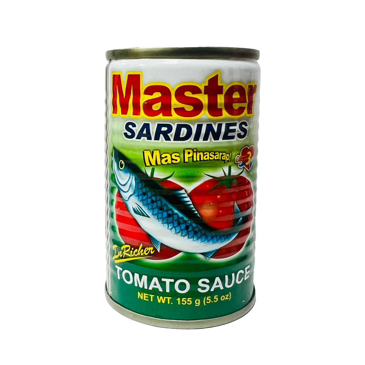 MASTER SARDINS GREEN MAS PINASARAP-155GM