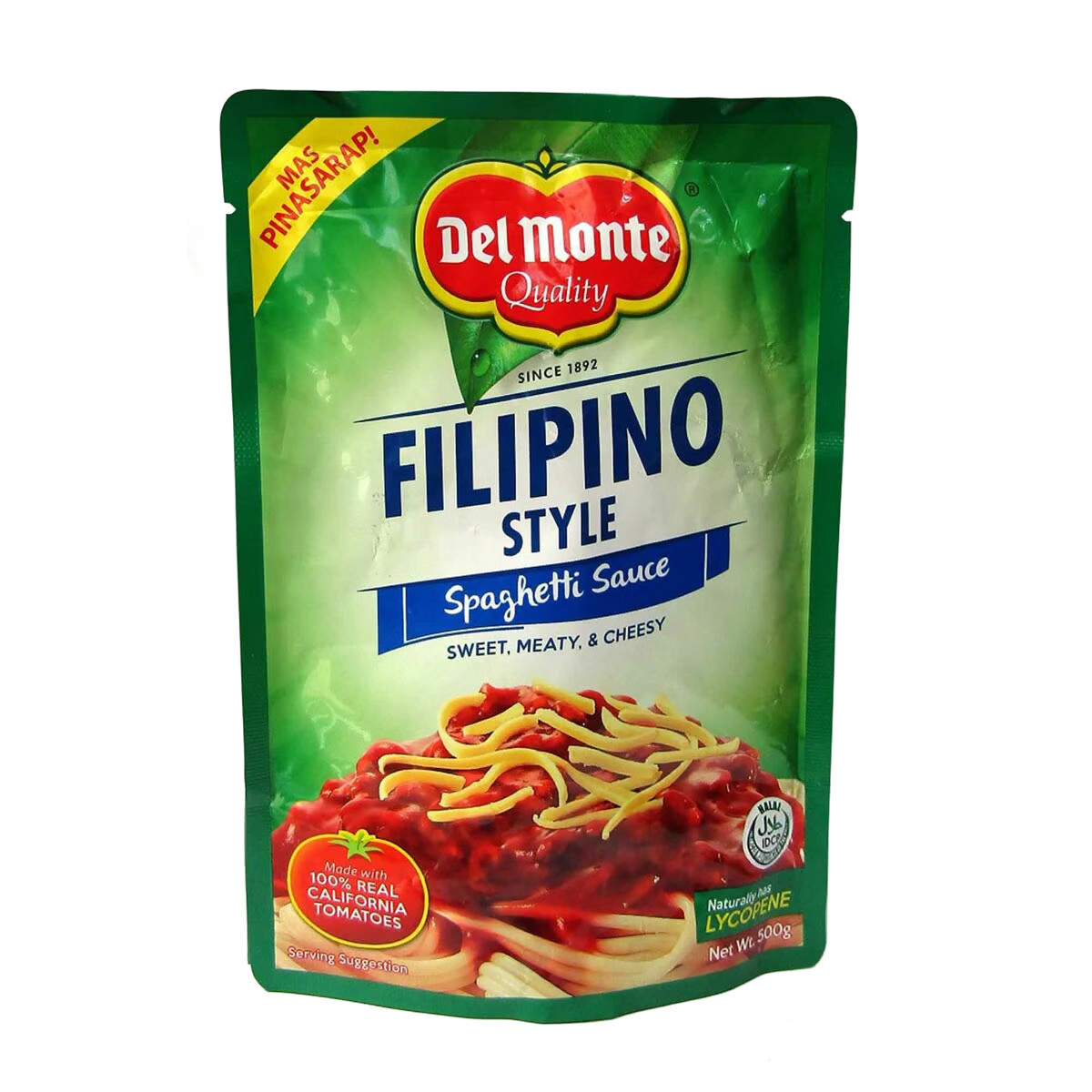 DELMONTE SPAGHETTI SAUCE FILIPINO STYLE-500GM