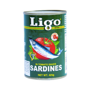 LIGO SARDINES IN TOMATO SAUCE-425GM