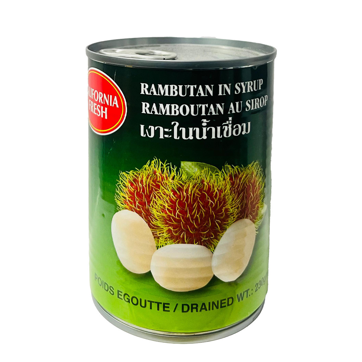 CALIFORNIA FRESH RAMBUTAN IN SYRUP-230GM