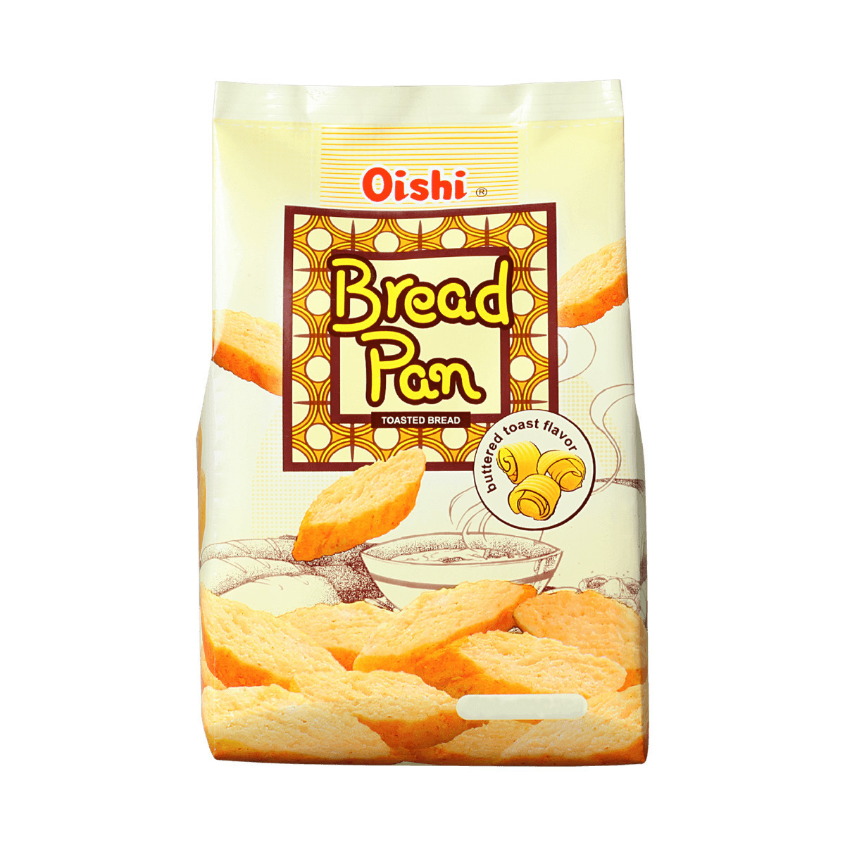 OISHI BREAD PAN BUTTER TOASTED-42GM