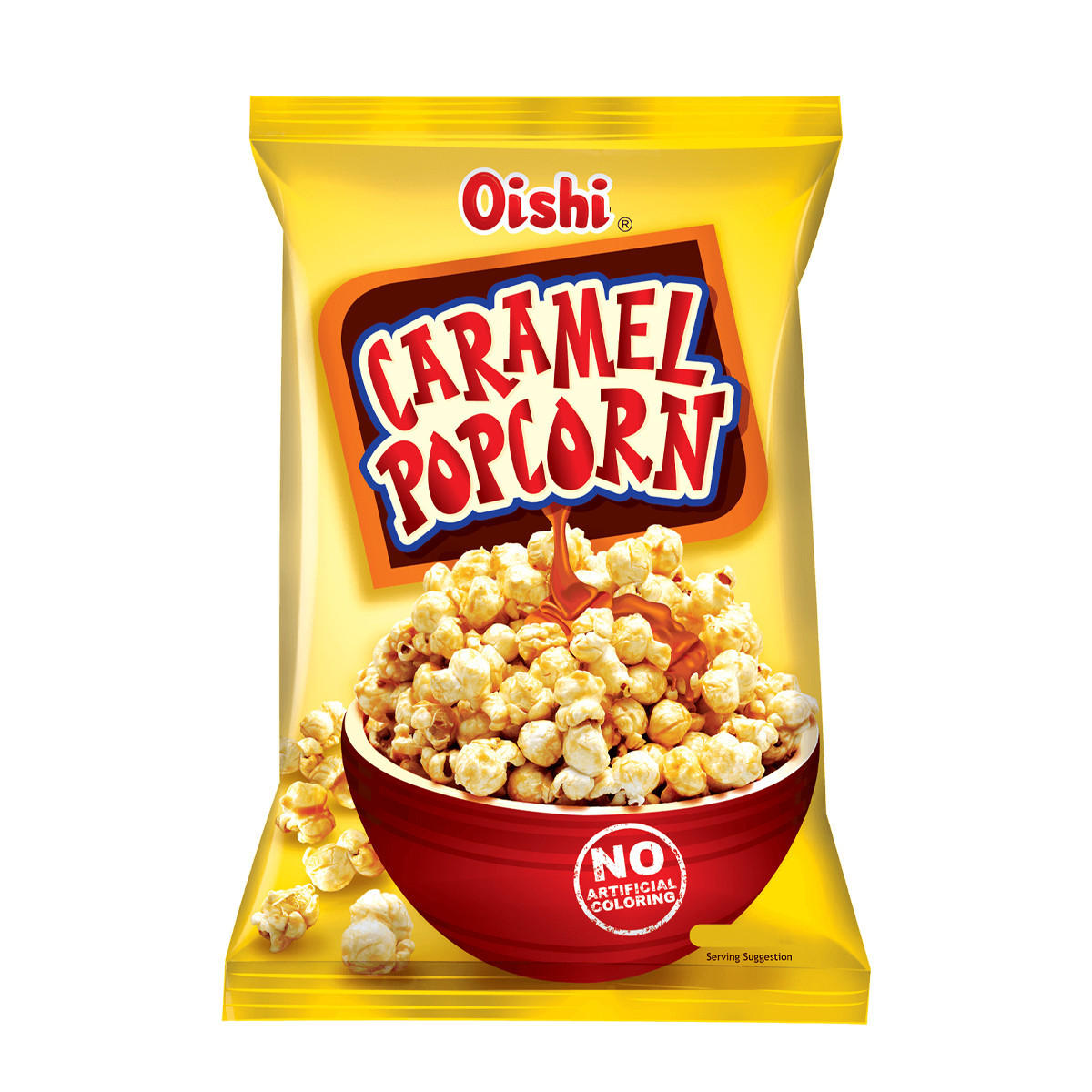 OISHI POPCORN CARAMEL-60GM