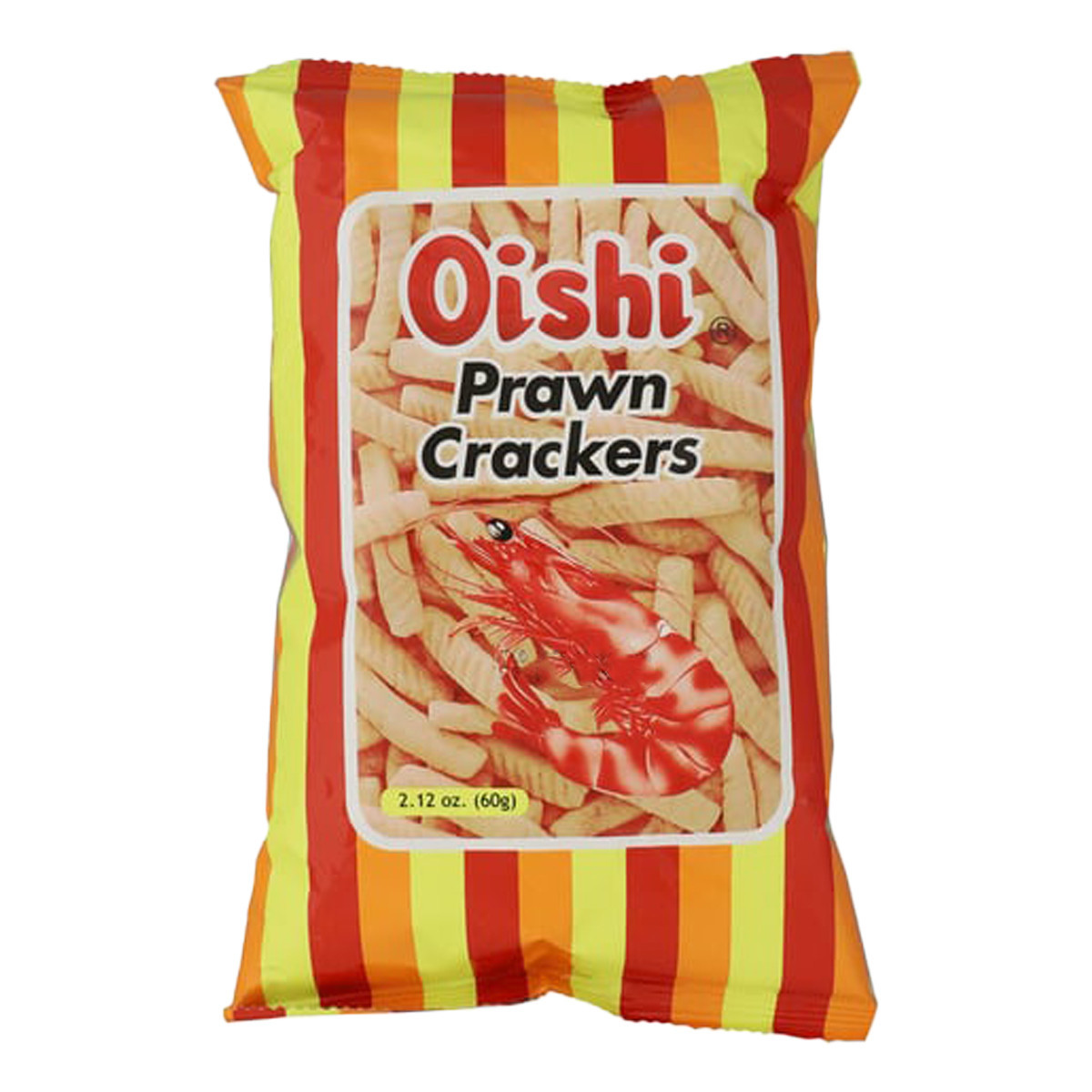 OISHI PRAWN CRACKER REG-60GM