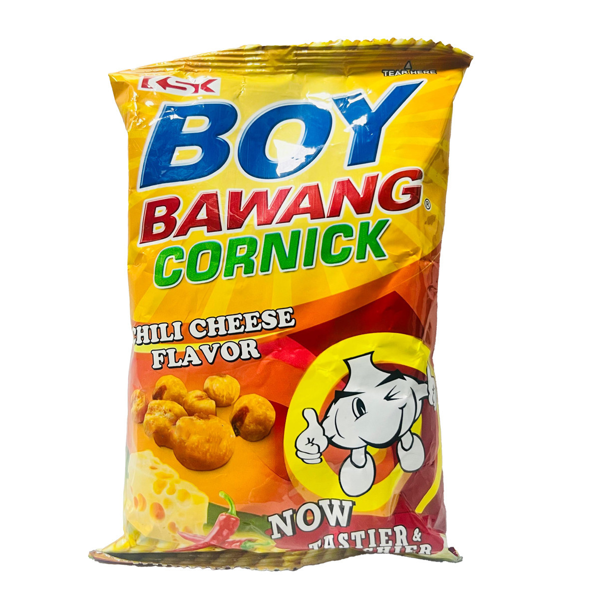 BOY BAWANG CORNIK CHILLI CHEESE-100GM