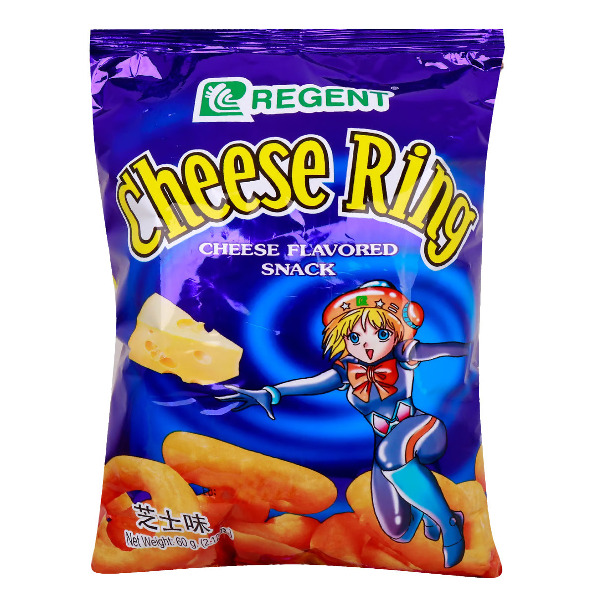 REGENT CHEESE RINGS-60GM