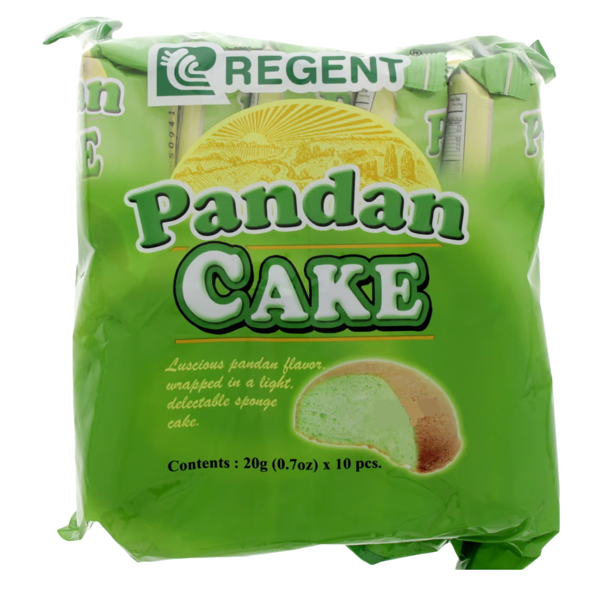 REGENT PANDAN CAKE-10X20GM