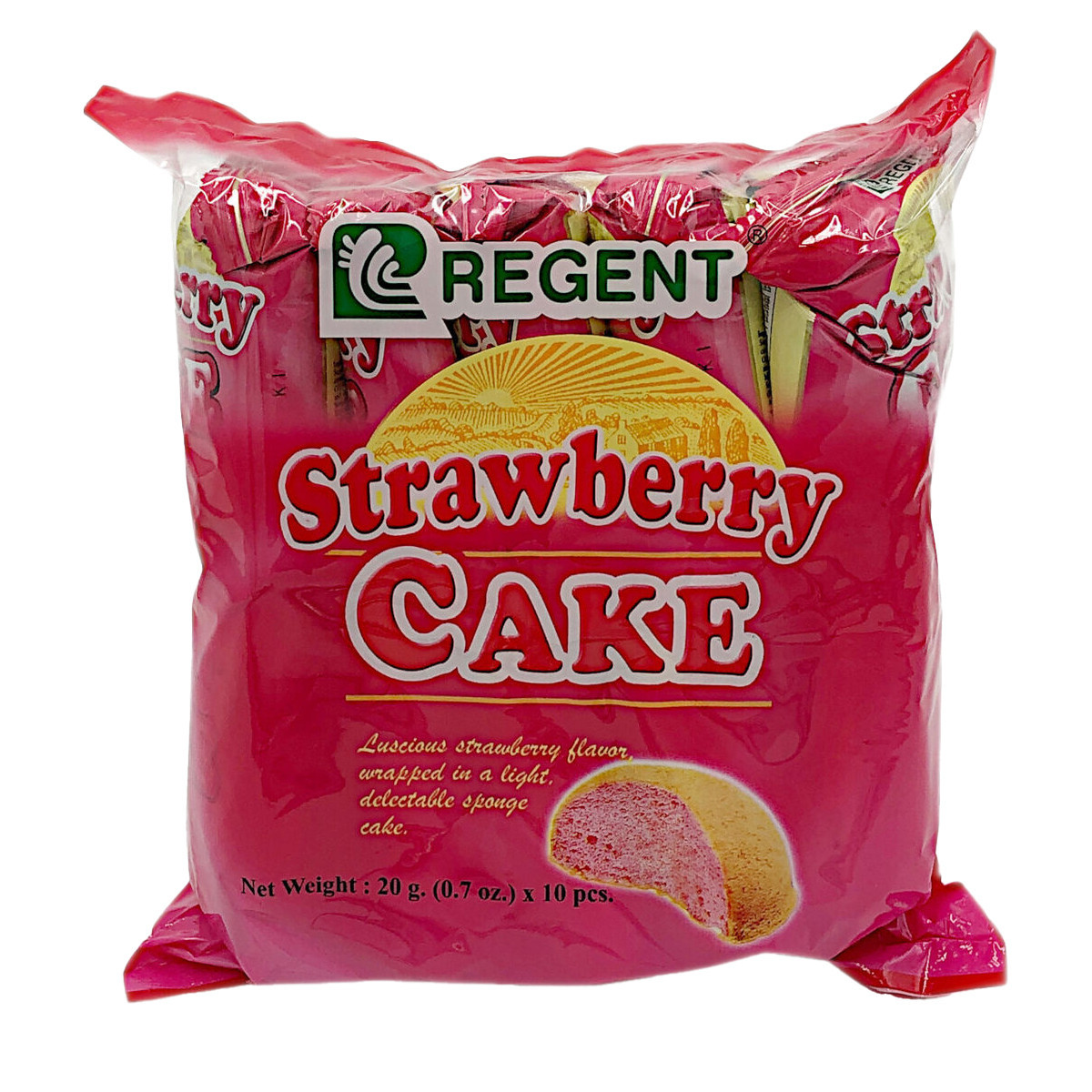 REGENT STRAWBERRY CAKE-10X20GM