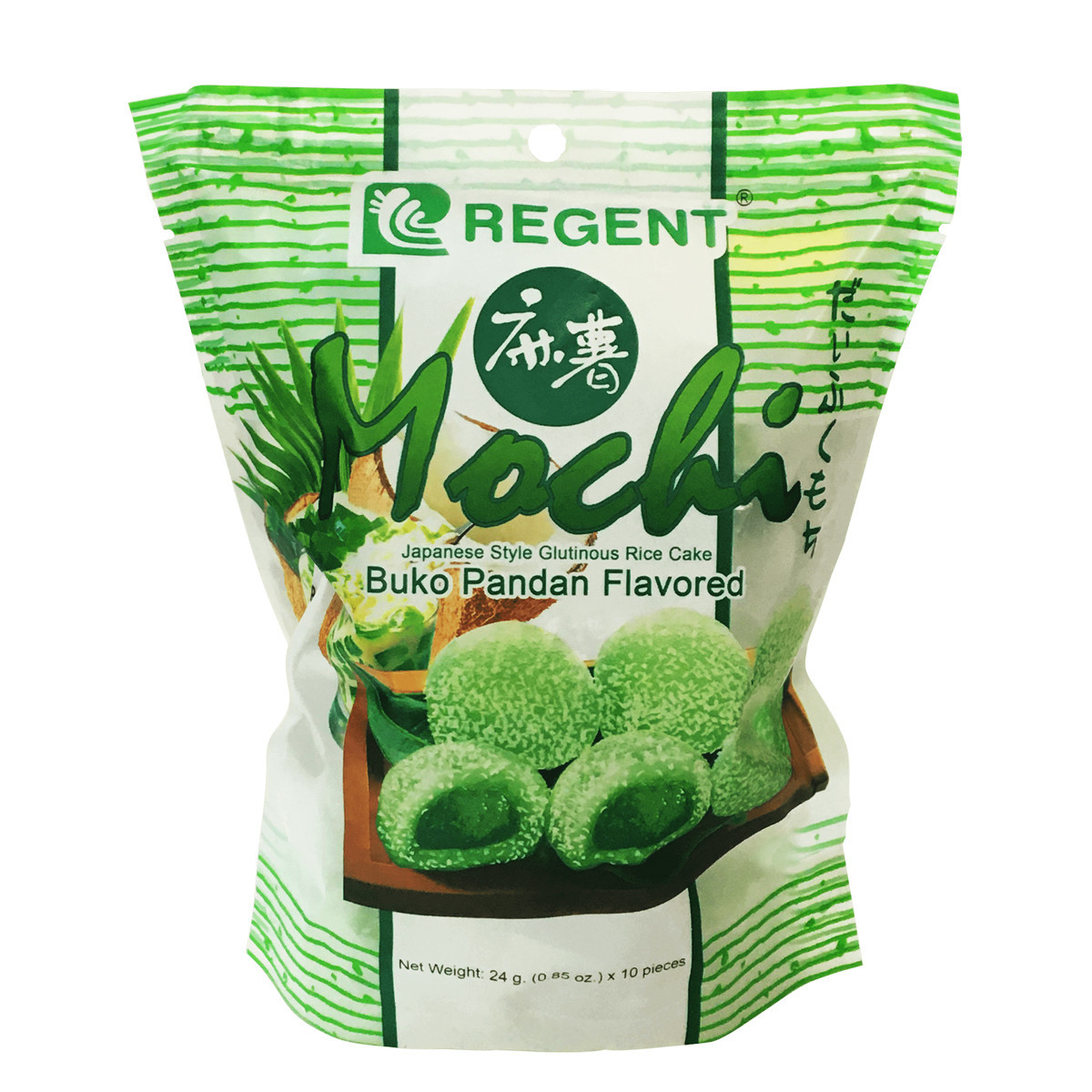 REGENT MOCHI BUKO PANDAN-10X24GM