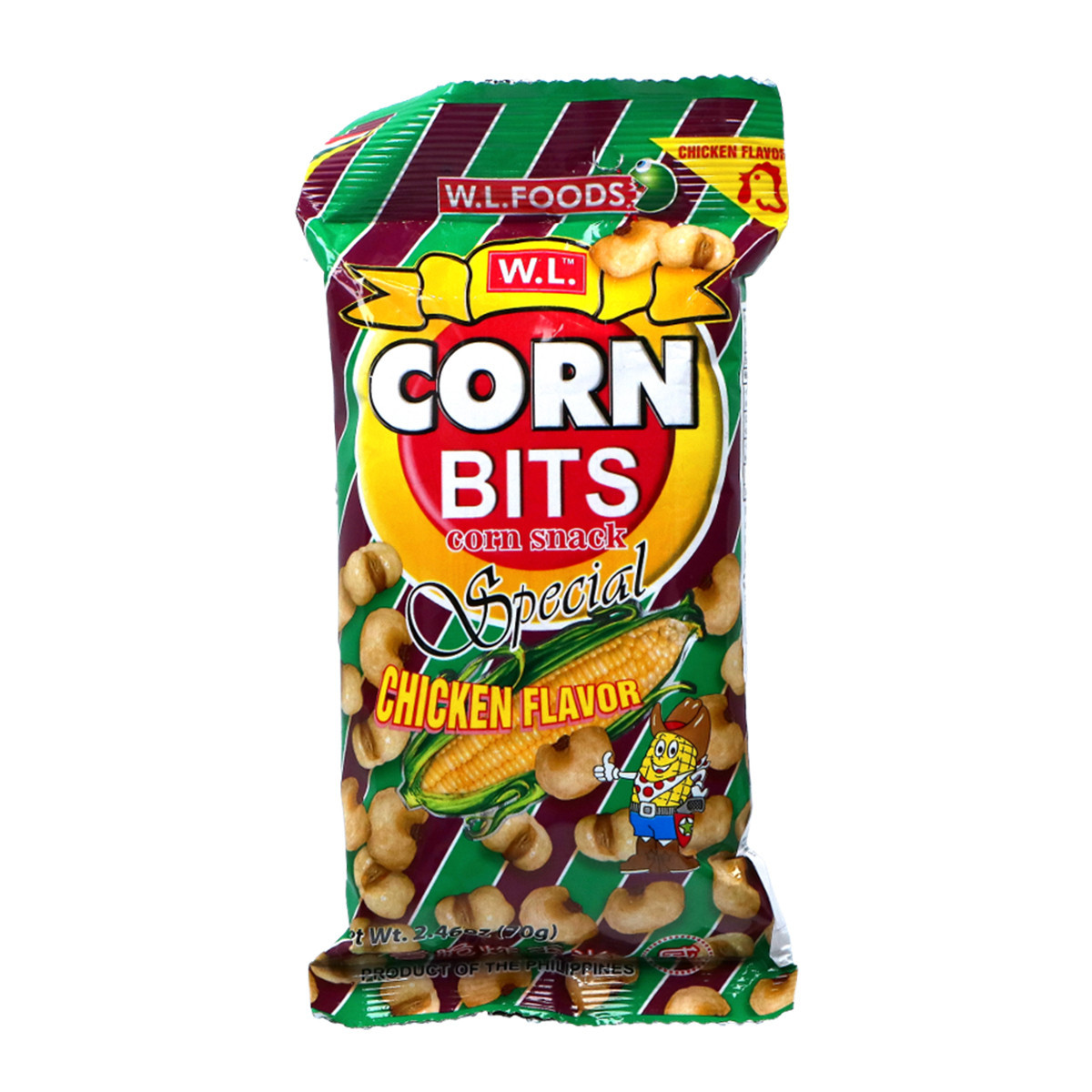 WL CORN BITS CHICKEN-70GM