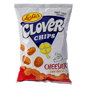 LESLIES CLOVER CHIPS CHEESE-145GM