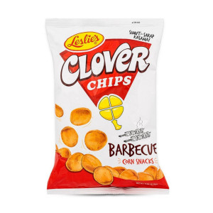 LESLIES CLOVER CHIPS BBQ-145GM