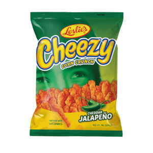 LESLIES CHEEZY CORN CRUNCH JALAF-70GM