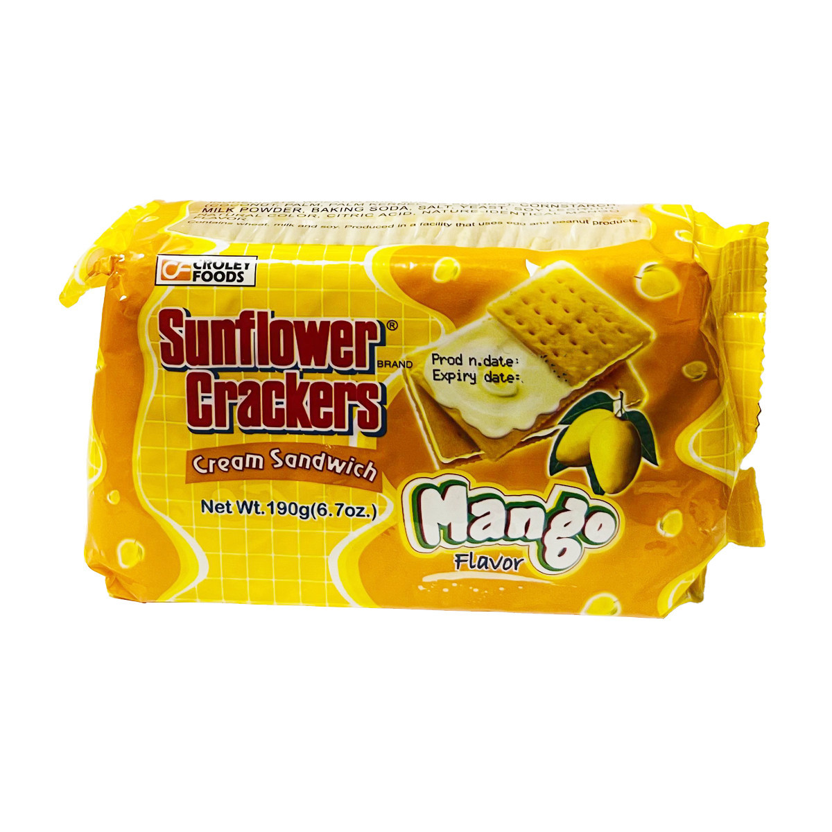 SUNFLOWER MANGO CRACKER-190GM