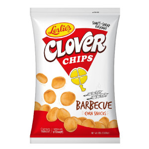 CLOVER CHIPS BARBECUE CORN SNACKS-85GM