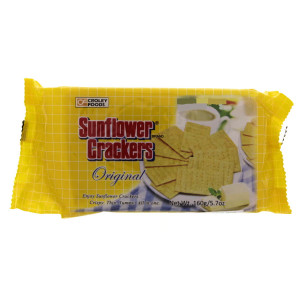 SUNFLOWER ORGINAL CRACKERS-160GM